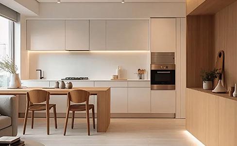 White oak | Warm and delicate texture, bringing a peaceful and comfortable mood