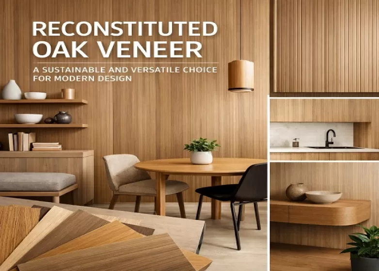 Reconstituted Oak Veneer: A Sustainable and Versatile Choice for Modern Design