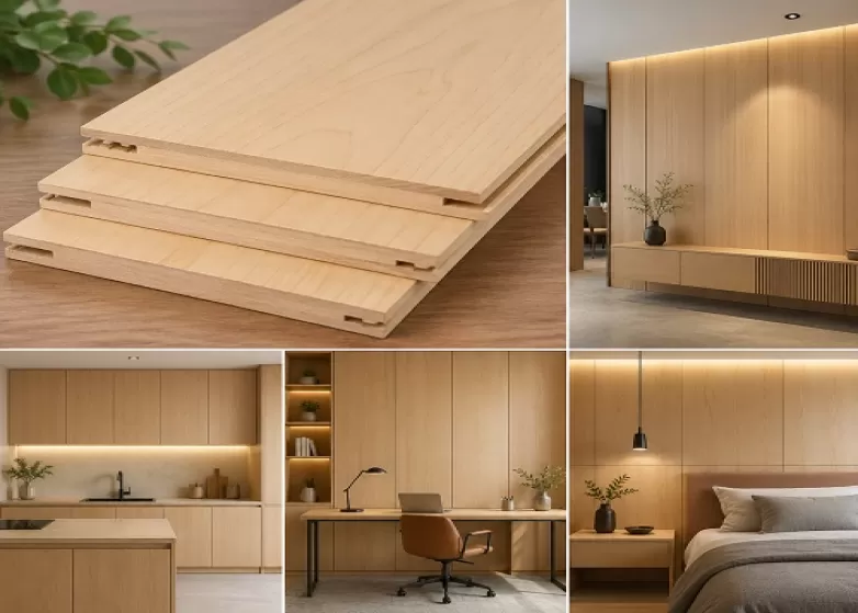Ready-To-Install Maple Panels: A Practical and Elegant Solution for Modern Interior Applications