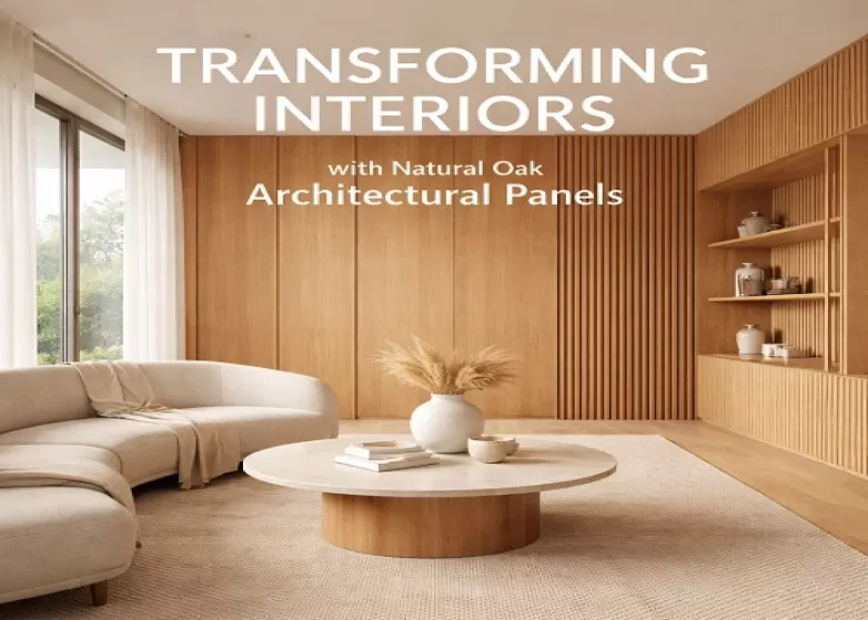 Transforming Interiors with Natural Oak Architectural Panels
