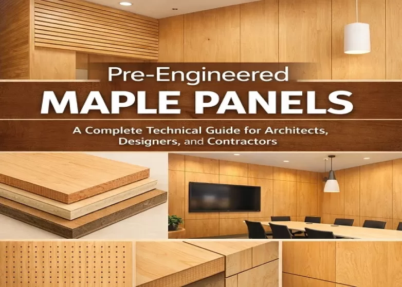 Pre-Engineered Maple Panels: A Complete Technical Guide for Architects, Designers, and Contractors