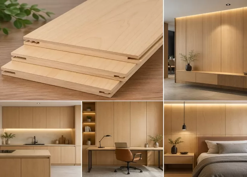 Ready-To-Install Maple Panels: A Practical and Elegant Solution for Modern Interior Applications