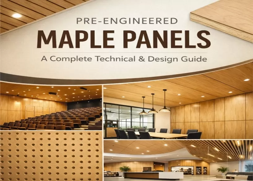 Pre-Engineered Maple Panels: A Complete Technical & Design Guide